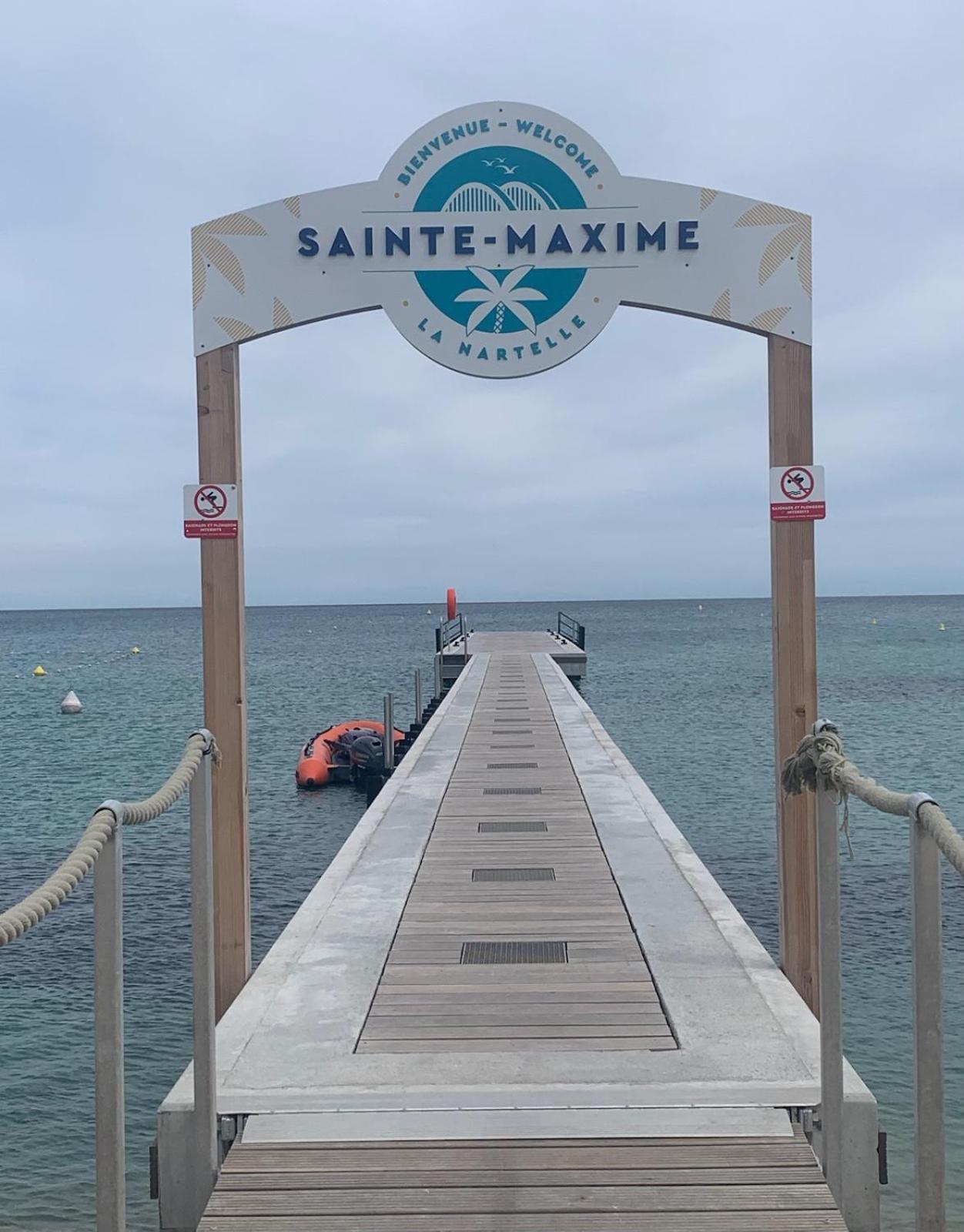 Reve D'Azur En Bord De Mer A La Nartelle Avec Piscine Dans La Residence, Terrasse, Bbq, 2 Chambres 2 Sdb Logement De 35M2 Draps Inclus Sainte-Maxime Zewnętrze zdjęcie